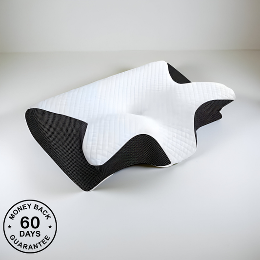 Ergonomic cotton snack pillow