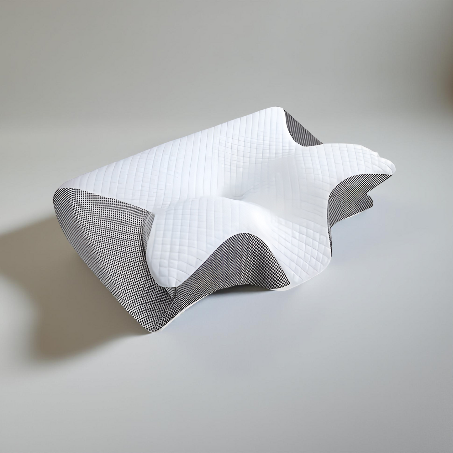Ergonomic cotton snack pillow