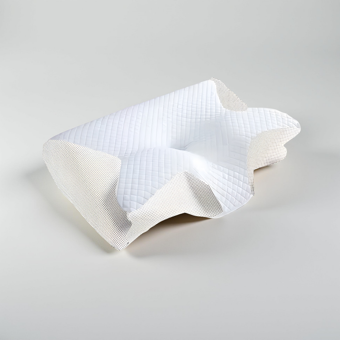 Ergonomic cotton snack pillow